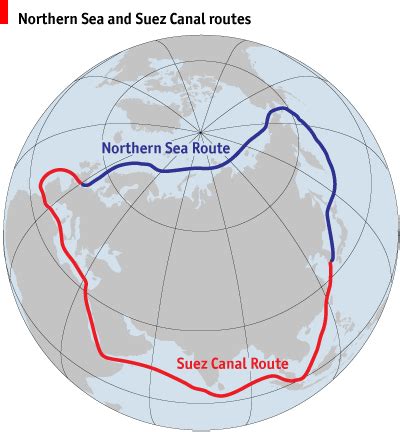 The Northern Sea Route: Rivalling Suez?