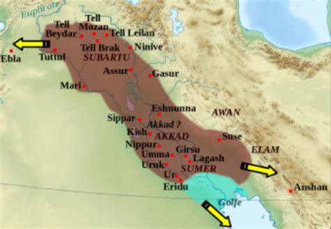 Geography - The Akkadian Empire