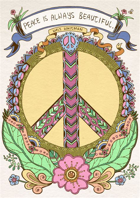 ☮ American Hippie Art ☮ Peace Sign | ☮ Art ~ Peace Sign ☮ | Pinterest | Hippie art, Peace and ...