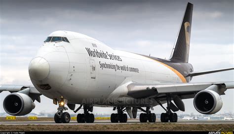 N570UP - UPS - United Parcel Service Boeing 747-400F, ERF at Warsaw ...