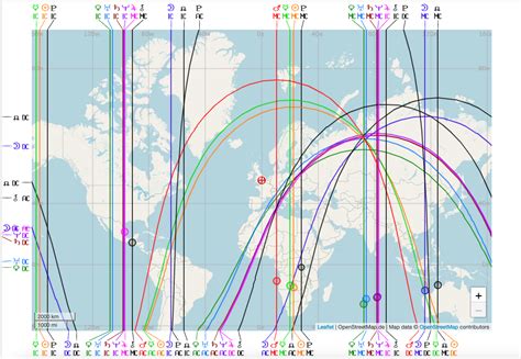 How to read your astrocartography chart – Artofit