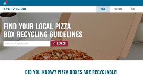 Pizza Box Recycling Tools : pizza box recycling