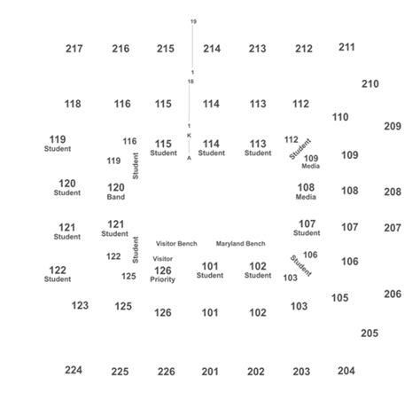 College Park Center Seating Chart: A Visual Reference of Charts | Chart ...