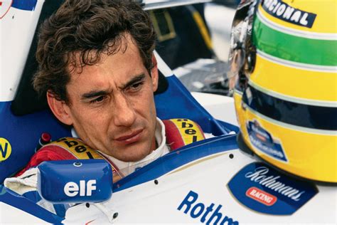 Ayrton Senna Face After Crash