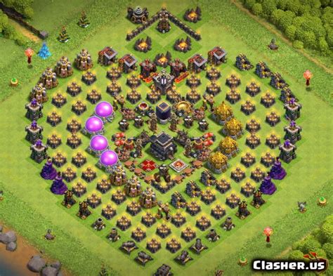 [Town Hall 9] TH9 Hybrid/Farm base #680 [With Link] [3-2021] - Farming Base - Clash of Clans ...