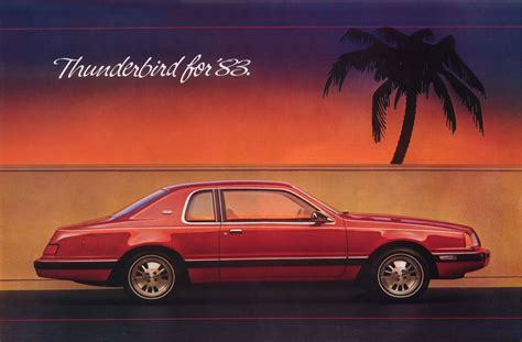 1983 Ford Thunderbird brochure