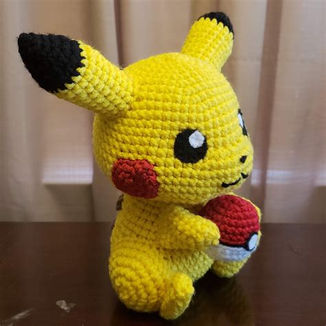 Free Pikachu Amigurumi Pattern — 1Up Crochet