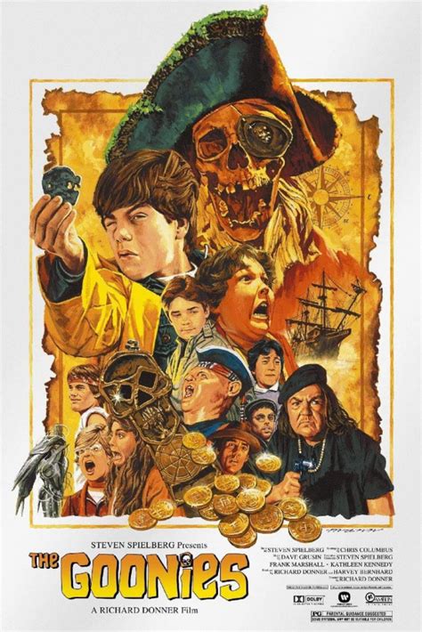 The Goonies (1985) - Poster US - 1080*1619px