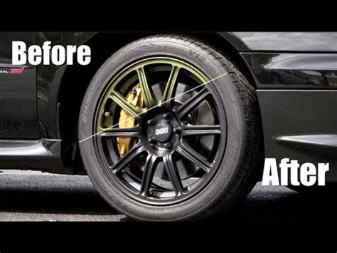 Matte Black Plasti Dip Wheels - Ultimate DIY Guide - YouTube