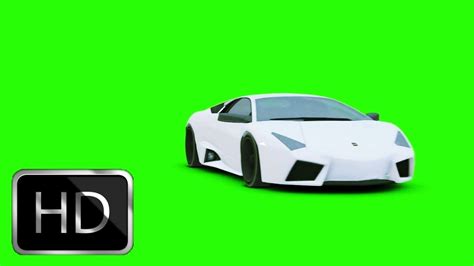 Red Lamborghini, Free Green Screen, Green Background Video, Green ...