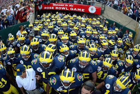 Watch Michigan Football win the Rose Bowl--in person. | Michigan wolverines football, Michigan ...