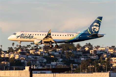 Alaska SkyWest E-175/LR arriving at SAN_2020-12-02 in 2021 | Alaska airlines, Alaska, San