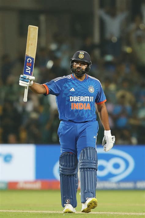 Rohit Sharma notched up his fifth T20I hundred in Bengaluru ...