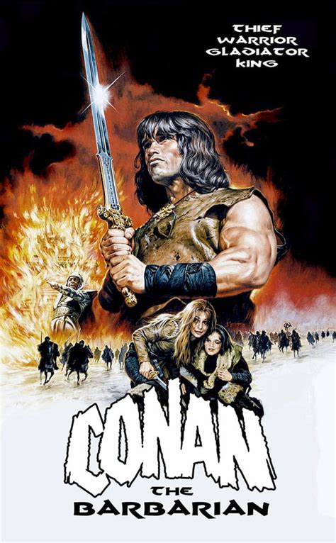 Conan the Barbarian Movie POSTER 27" x 40" Style C - Walmart.com