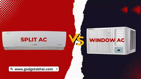 Split AC vs Window AC Power Consumption in India 2024 - GadgetsBhai