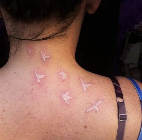 40+ Subtle White Ink Tattoos Your Parents Won't Even Mind - TattooBlend