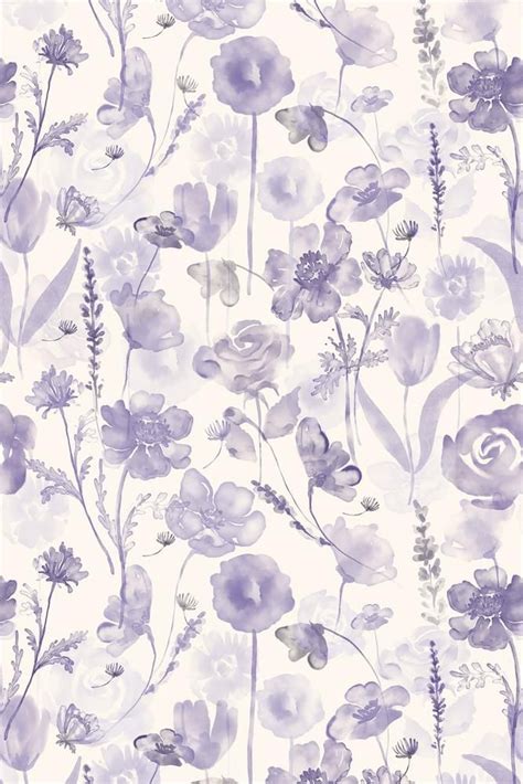 Download free image of Purple floral background, flower graphic by ton about purp… | Purple ...