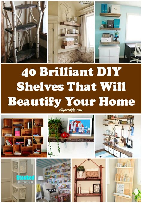 40 Brilliant DIY Shelves That Will Beautify Your Home - DIY & Crafts