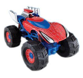 Amazon.com: Spider-Man Monster Truck RC Red - 27 MHz: Toys & Games
