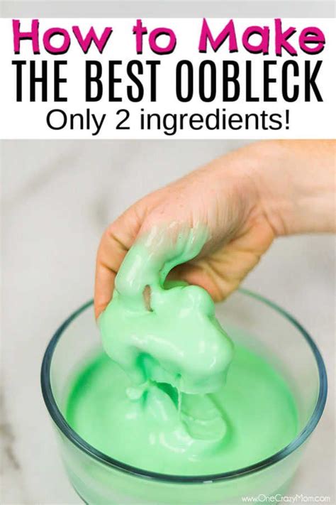 How to Make Oobleck for Kids | Oobleck recipe, How to make oobleck, Diy science experiments