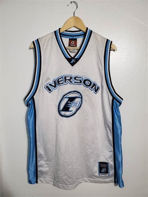 Vintage Vintage Allen Iverson Reebok Jersey | Grailed