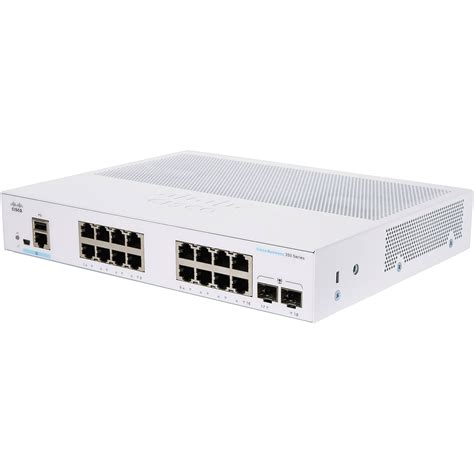 Cisco CBS350-16T-2G 16-Port Managed Switch CBS350-16T-2G-NA B&H