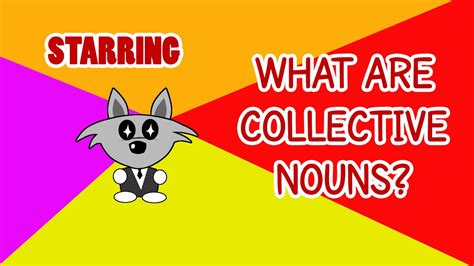 Grammar 101 - What are collective nouns - Cartoon Style - YouTube