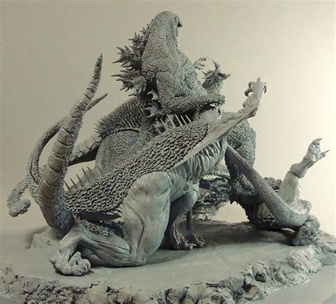 GODZILLA vs VARAN BARAGON ANGUIRUS unmade GMK 3 by Masazumi-Matsumoto ...