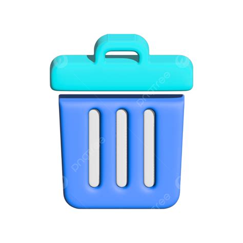 Delete Button 3d Icon, Delete, Button, Icon PNG and Vector with ...