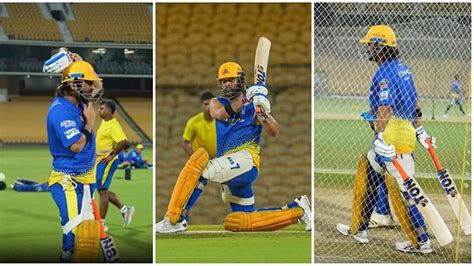 MS Dhoni @ CSK Nets: One-Handed Sixes, Helicopter Shot & 'Looking In Good Shape' Before IPL 2024