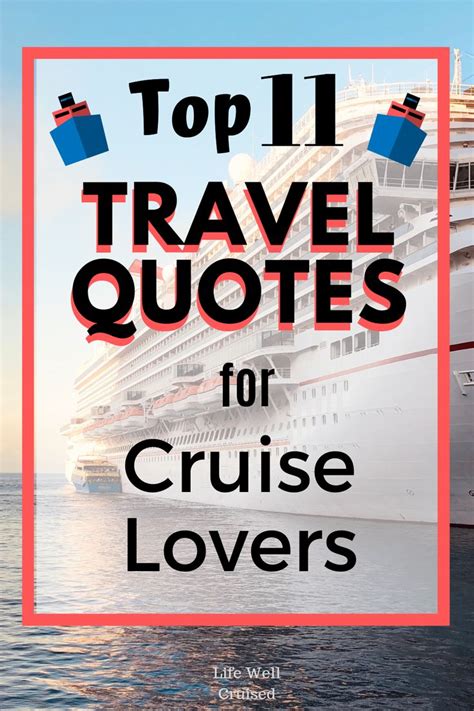 50+ Inspirational Cruise Travel Quotes - The Ultimate Collection ...