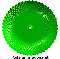 bola verde girando 3D gifs animados exclusivos original gif-animado016 animada de texto e frases 16