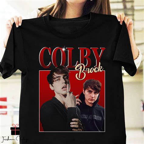 Colby Brock Cole Robert Homage Vintage T-shirt, Youtuber Shirt, Social Media Shirt, Cole Robert ...