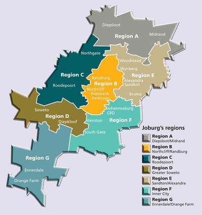 Mapping + Demographics - Johannesburg, S.A.