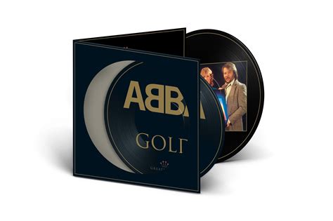 ABBA Gold: Greatest Hits (180 Gram Vinyl, Picture Disc Vinyl, Gatefold LP Jacket, Die-Cut Cover ...