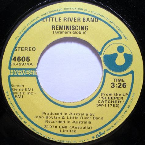 Little River Band - Reminiscing at Discogs