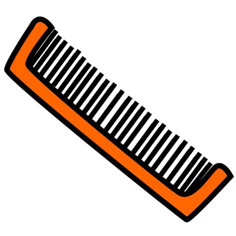 Vector drawing of hair comb | Free SVG