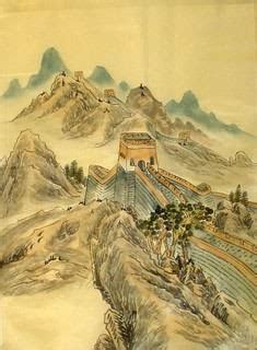 Chinese Great Wall Paintings, China Great Wall Art Scrolls, Pictures ...