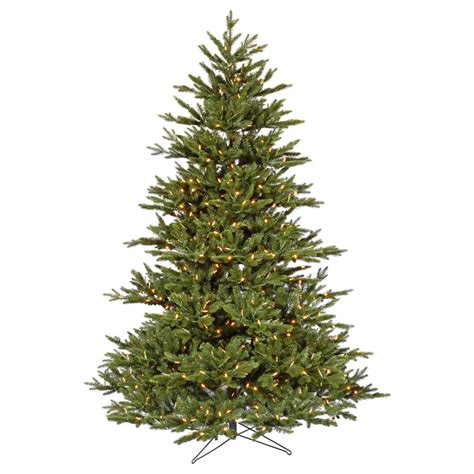 Noble Fir Pre-lit LED Christmas Tree - Walmart.com