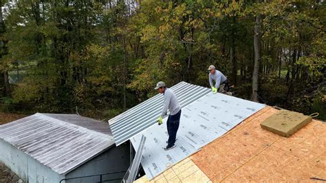 The Steps of a Standing Seam Metal Roof Installation