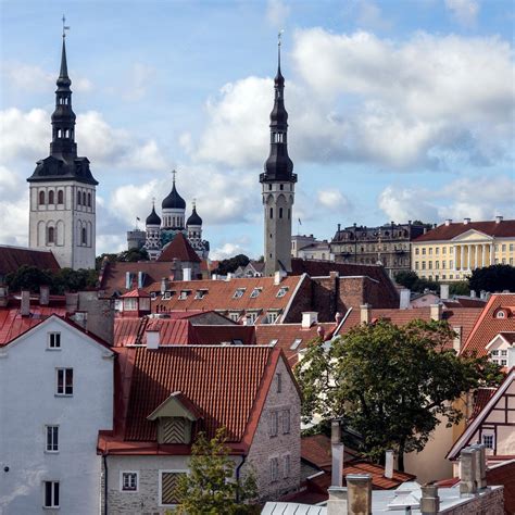 Premium Photo | Tallinn skyline estonia