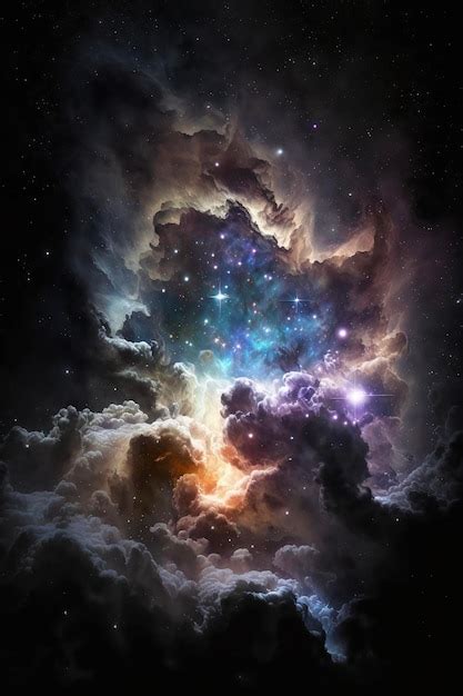 Premium AI Image | Galaxy supernova infinite universe wallpaper