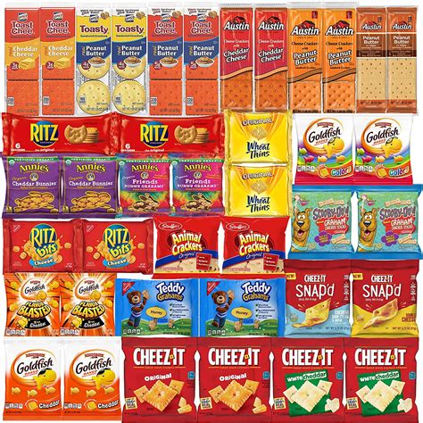 Crackers Variety Pack Individually Wrapped Assortment Including ...