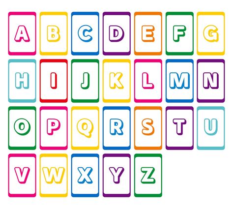 6 Best Images of Large Printable ABC Flash Cards - Large Printable Alphabet Flash Cards, Free ...