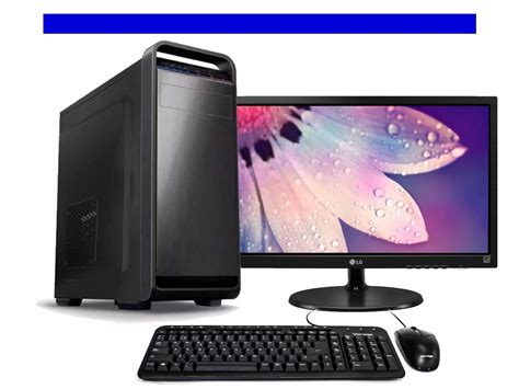 Computadora De Escritorio Intel Celeron Monitor 19 + Kit - $ 5,400.00 en Mercado Libre