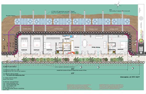 Earthship Drawings — Earthship Biotecture michael reynolds