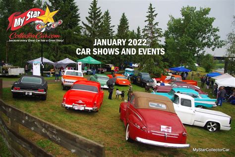 MYSTARCOLLECTORCAR JANUARY 2022 CAR SHOWS AND EVENTS | MyStarCollectorCar