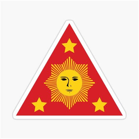 "Emblem of the First Philippine Republic, 1899-1901" Sticker for Sale ...