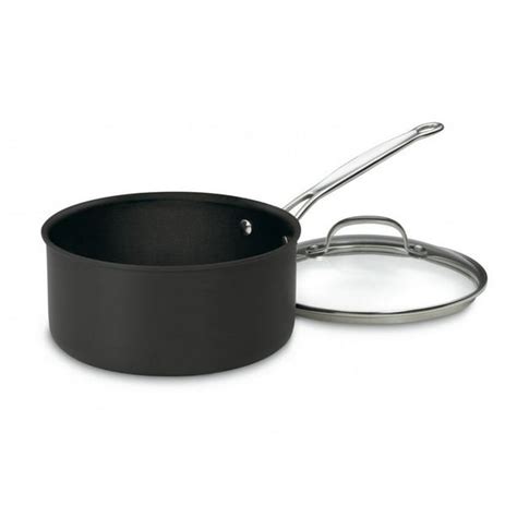 Cuisinart Non-Stick Hard Anodized 4-Quart Saucepan - Walmart.com - Walmart.com