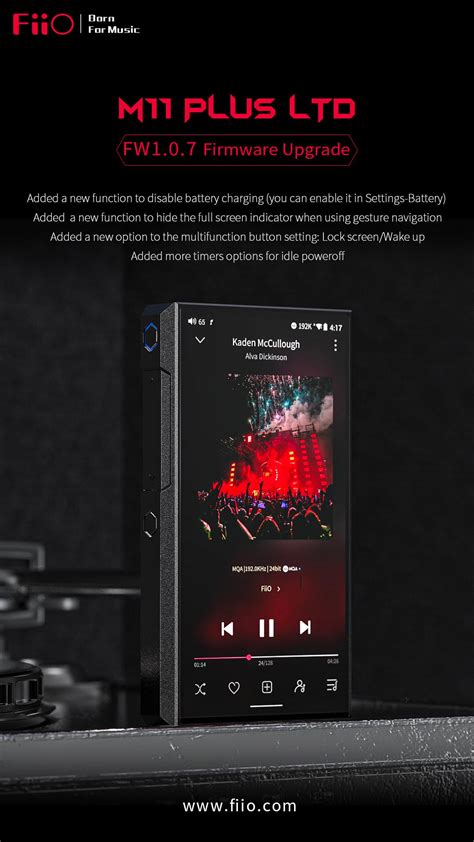 FiiO Releases Firmware Update For M11 Plus & M11 Plus LTD Audio Player ...